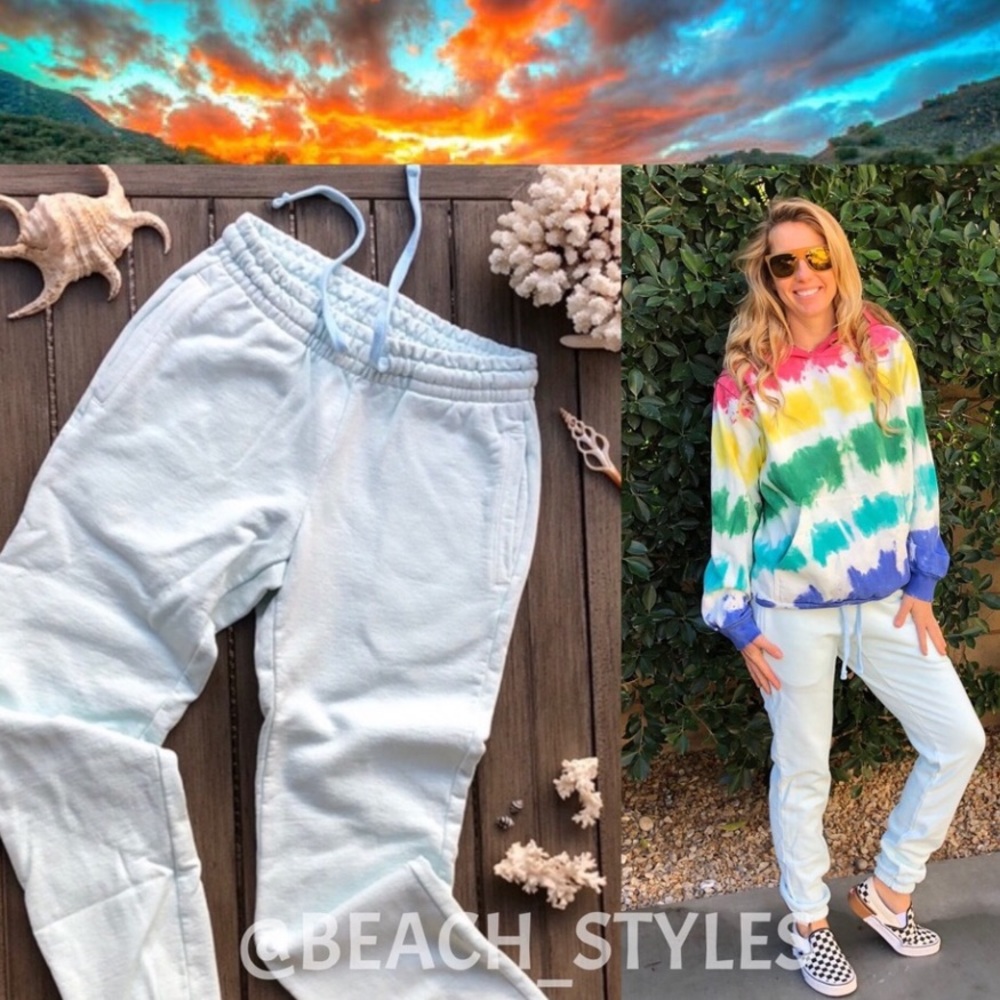 🌴🌼TALENTLESS-PREMIUM SWEATPANTS OLAL BLUE JOGGER - Picture 12 of 12